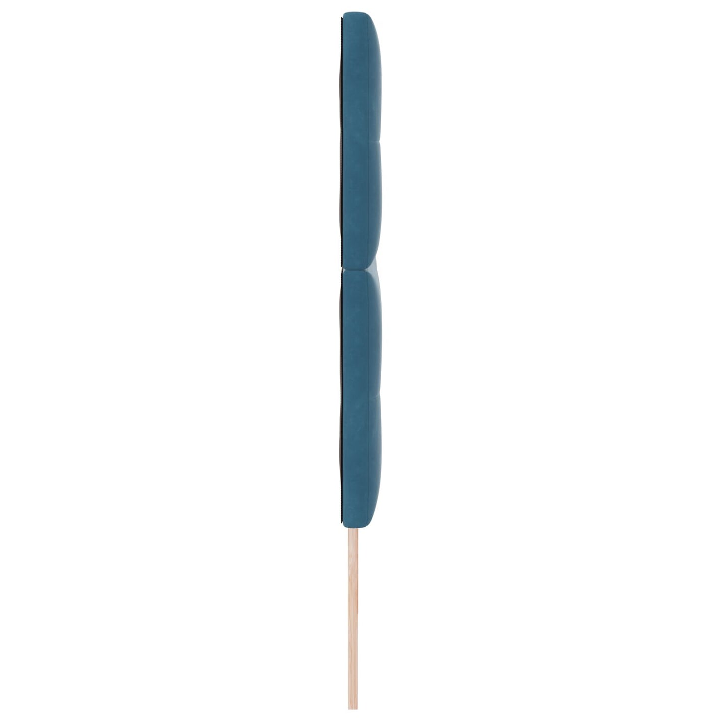 Hoofdbord Met Knopen Fluweel Donkerblauw 200 cm Hoog hoofdbord