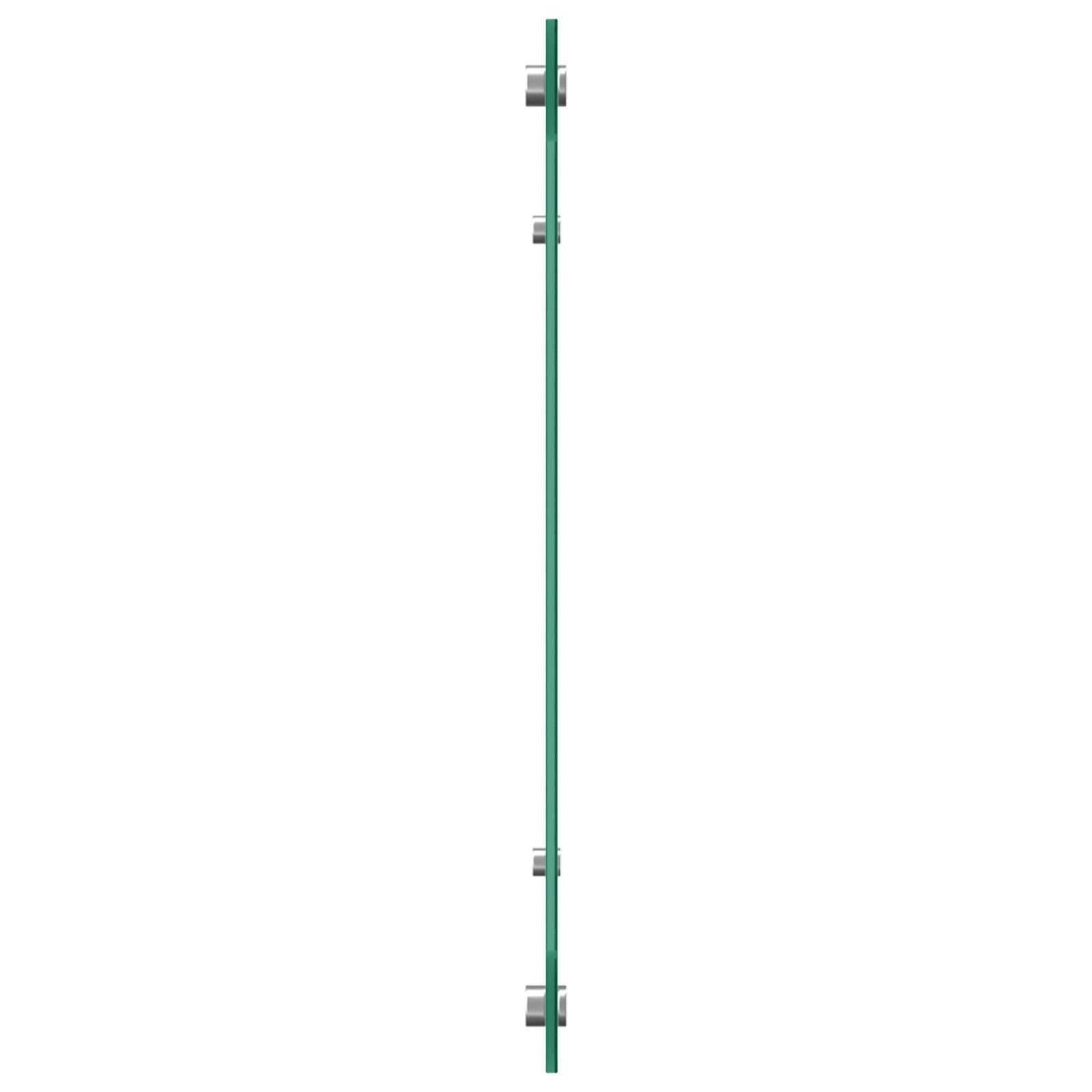 Keuken Achterwand 110X50X0,6 Cm Gelaagd Glas Wit 110 x 50 cm