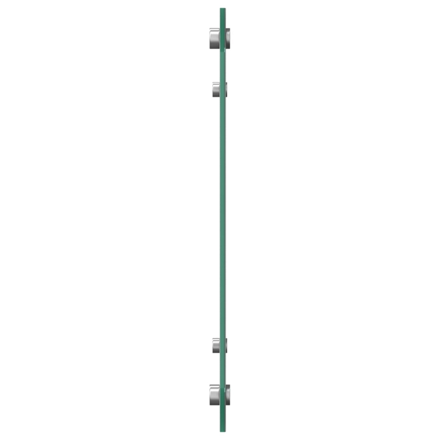 Keuken Achterwand 90X40X0,6 Cm Gehard Glas Lichtgrijs 90 x 40 cm