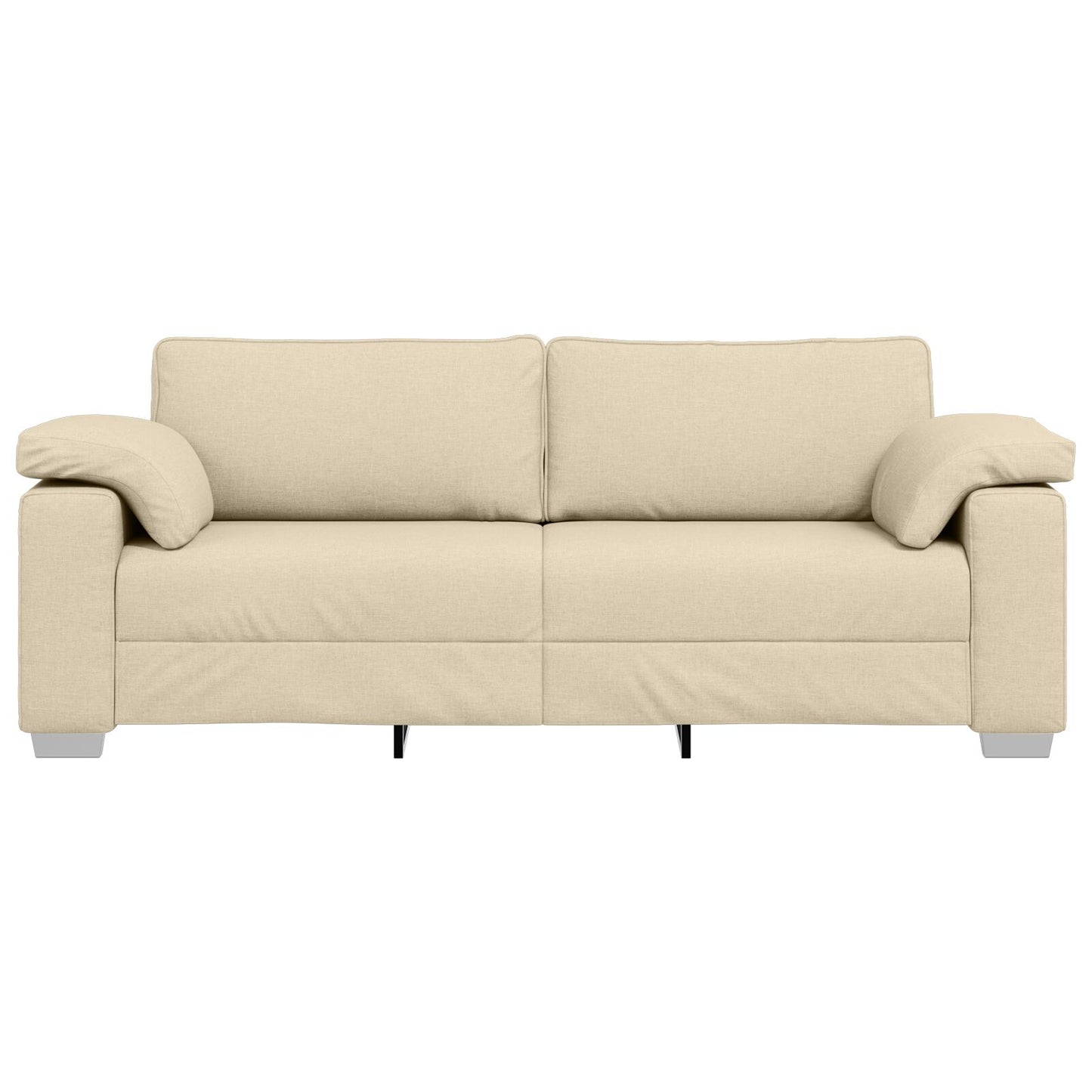 3-Zitsbank Stof Crème 178 cm