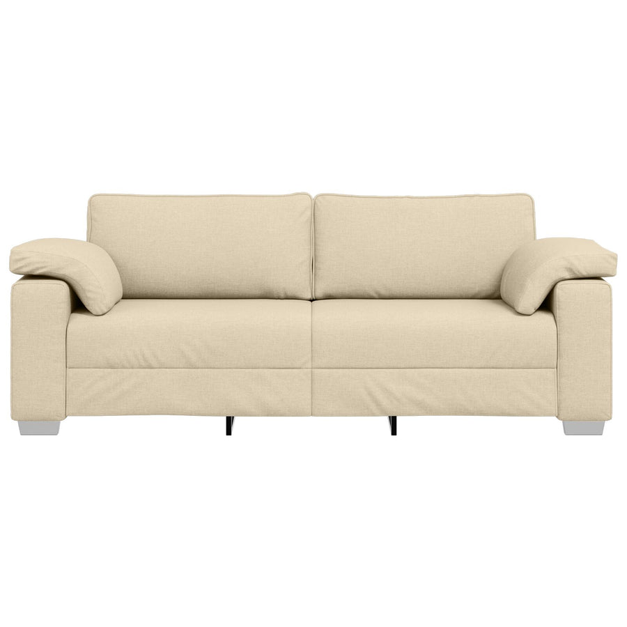 3-Zitsbank Stof Crème 178 cm