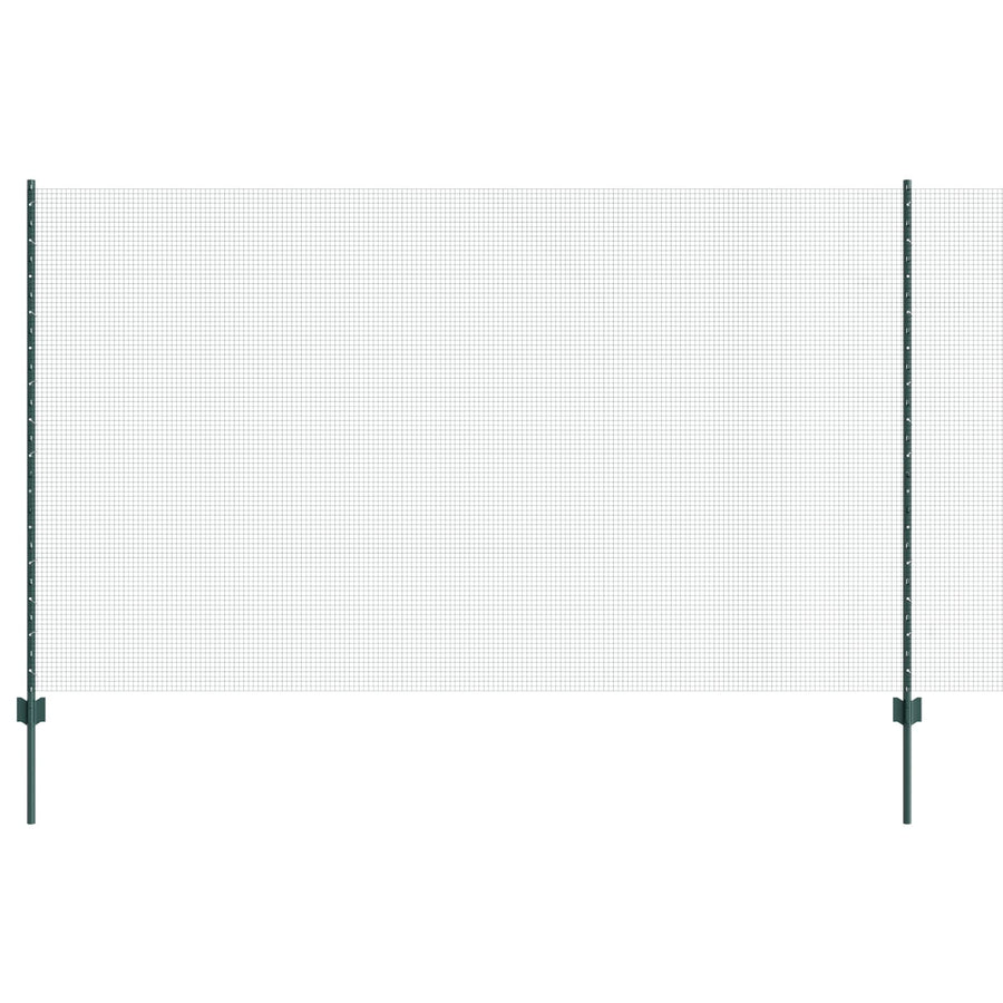 Gelast Draadhek Met 22 U Posts Groen 1.4X50 M Staal