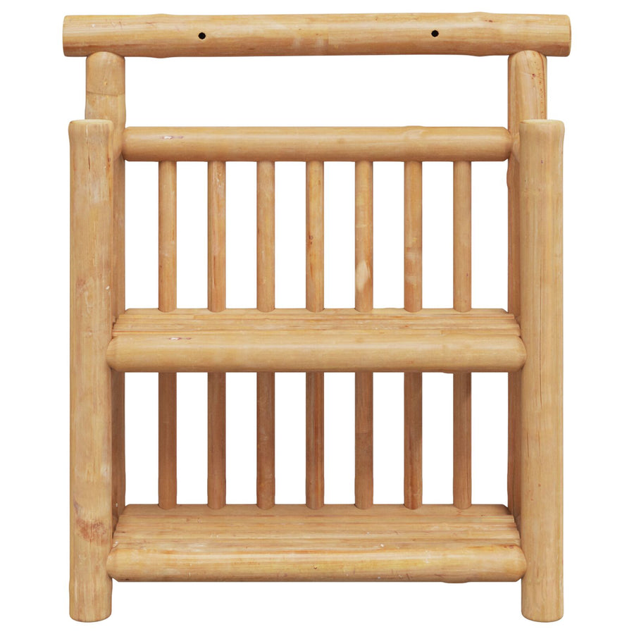 Wandplank 2 Niveau's 40X13X44 Cm Bamboe