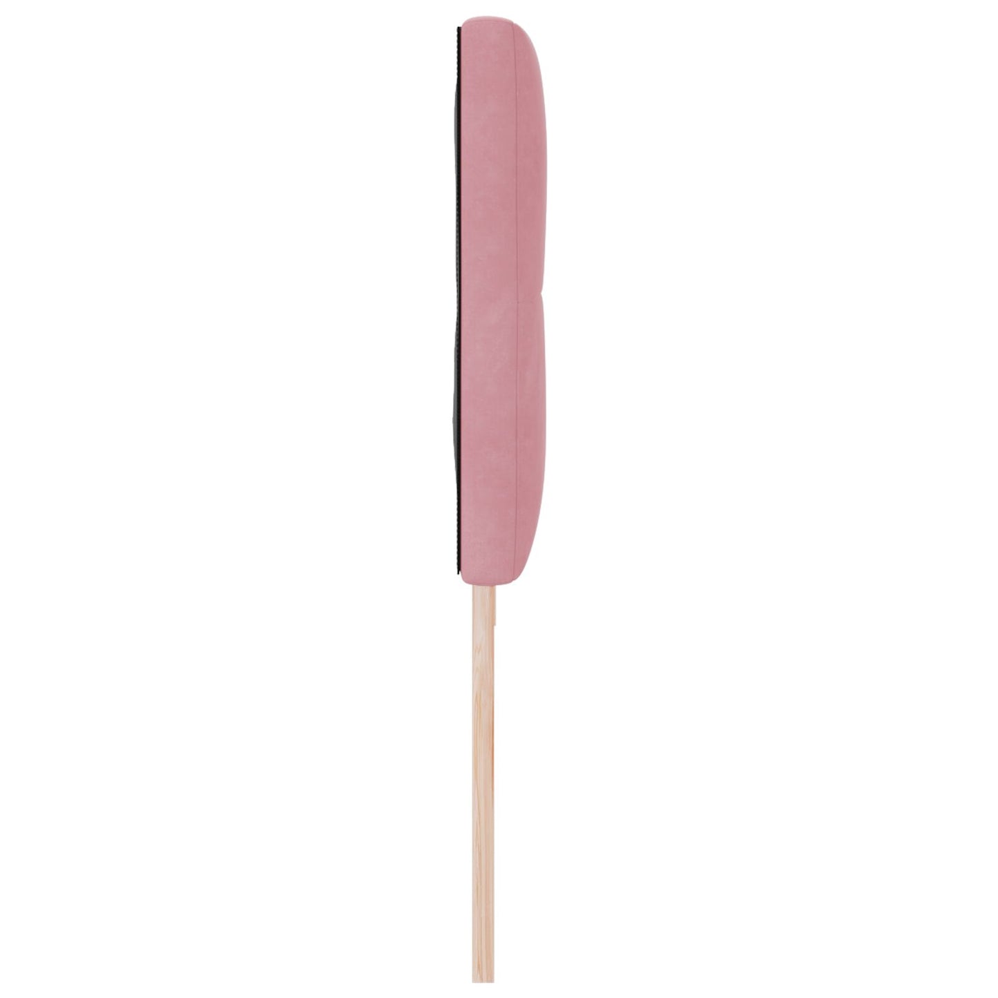 Hoofdbord Knopen Gevuld Velvet Roze 200 cm Laag hoofdbord