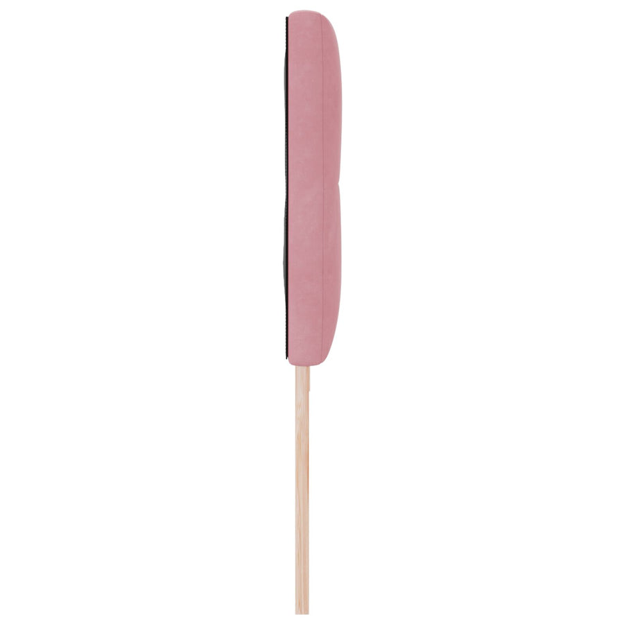 Hoofdbord Knopen Gevuld Velvet Roze 200 cm Laag hoofdbord