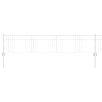 Tuinafrastering Set Set Van 3 Verzinkt Staal 50 X 0.4 M Duurzaam