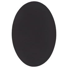 Vloerkleed 'Huarte' Ovaal Zwart 120 x 170 cm