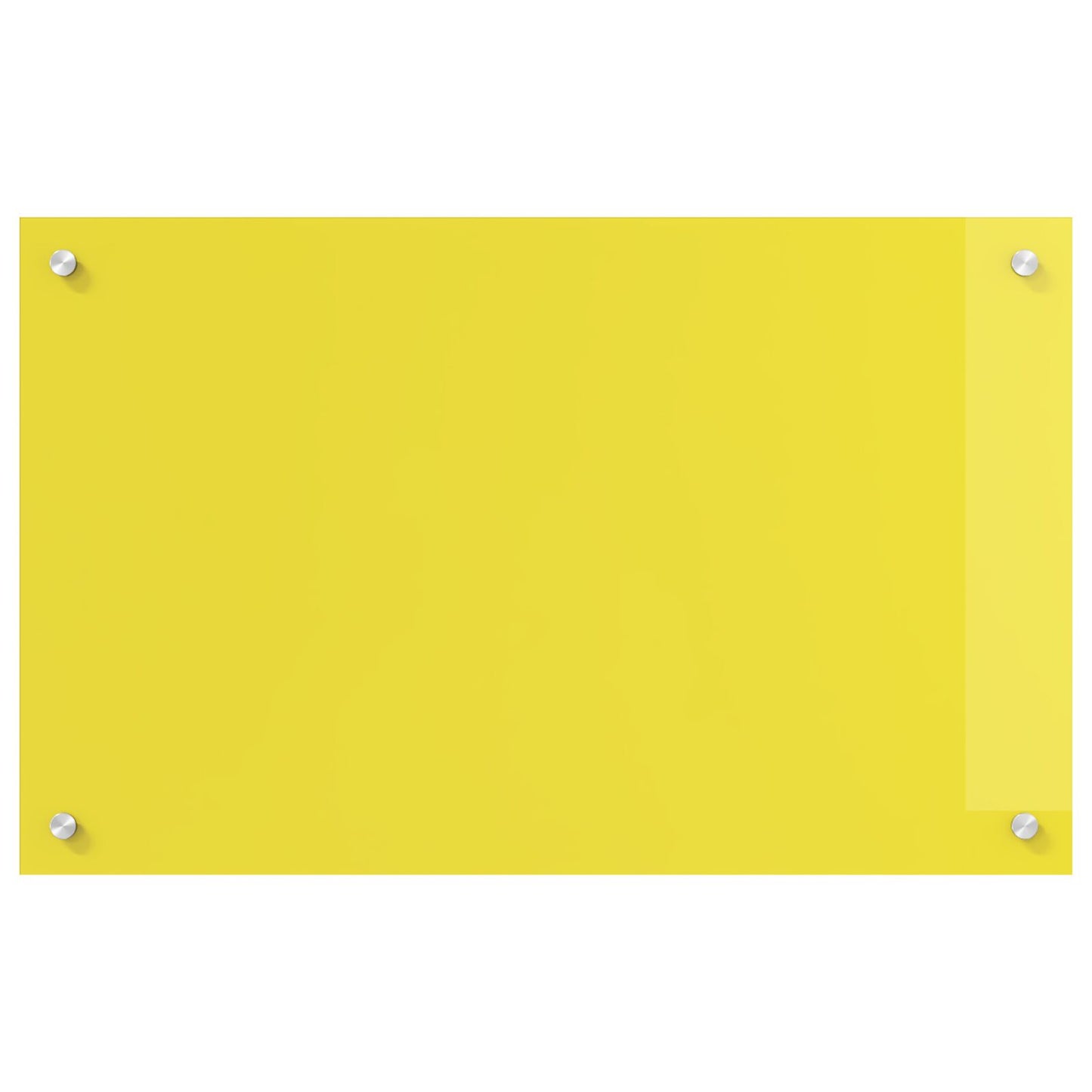 Keuken Achterwand 80X50X0,6 Cm Gehard Glas Geel 80 x 50 cm