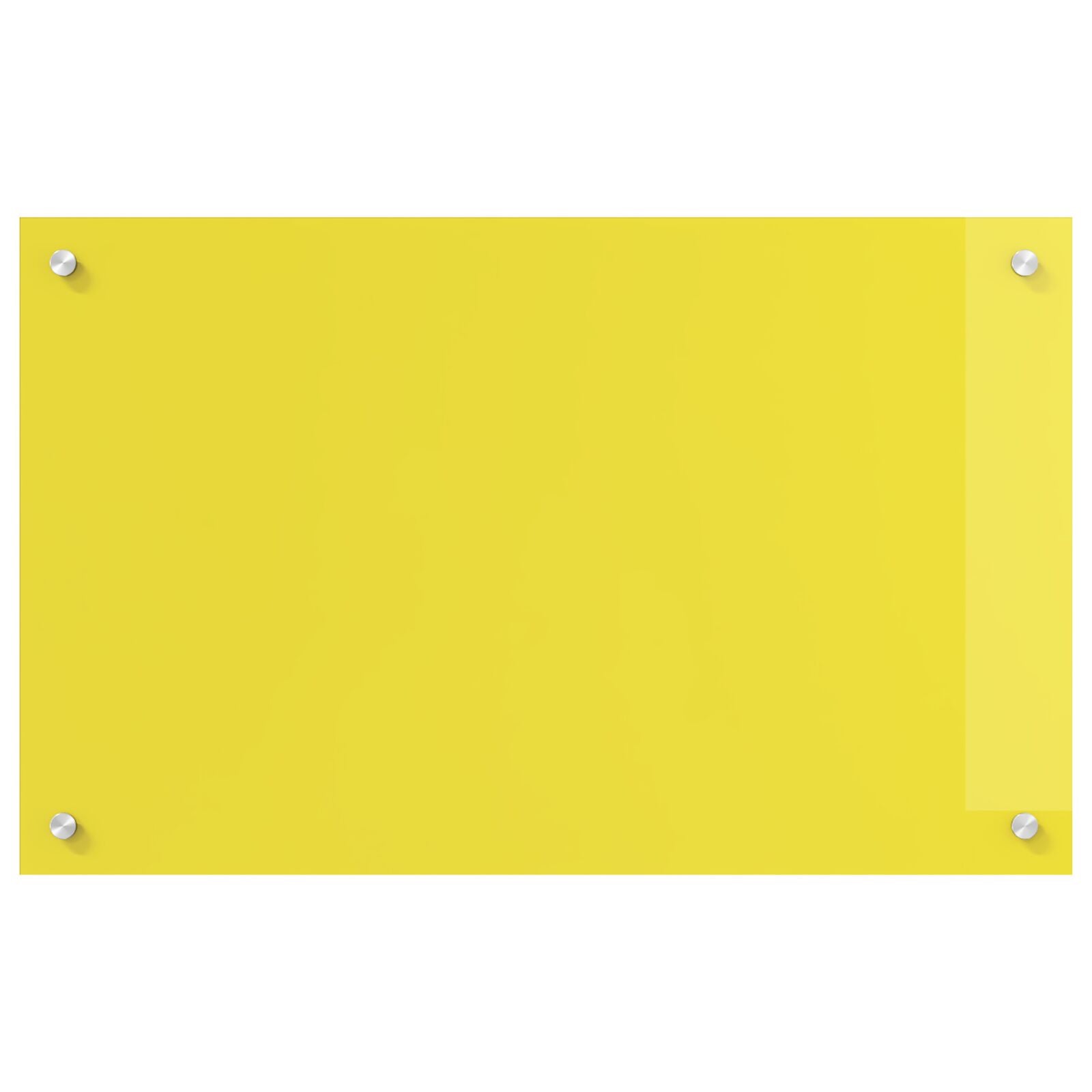 Keuken Achterwand 80X50X0,6 Cm Gehard Glas Geel 80 x 50 cm