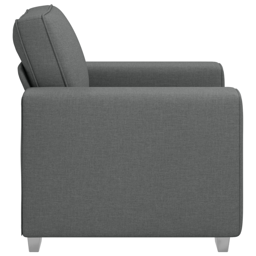 Fauteuil Bekleding Donkergrijs 59 cm