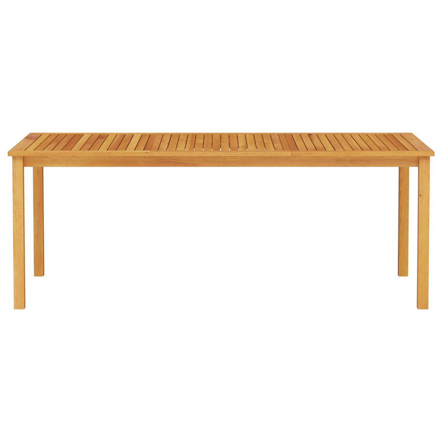 7 Delige Tuin Eetset Massief Houten Acacia