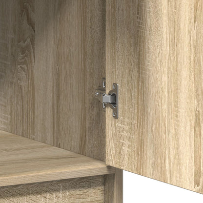Hoge Kast 40X41X135 Cm Bewerkt Hout Sonoma eiken