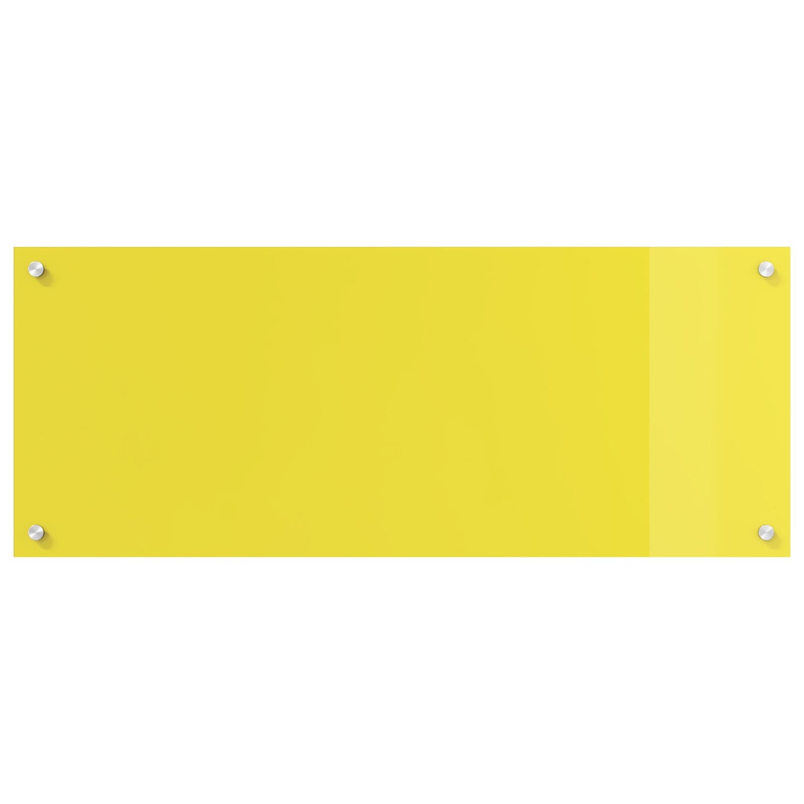 Keuken Achterwand 100X40X0.6 Cm Geharde Glas Geel 100 x 40 cm