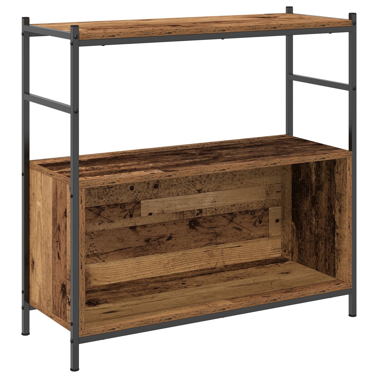 Boekenkast 80X30X Engineered Hout 78,5 cm Gerookt eiken