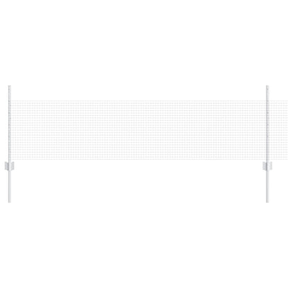 Gelast Draadhek Met 22 U Palen Zilver 0.5X50 M Staal