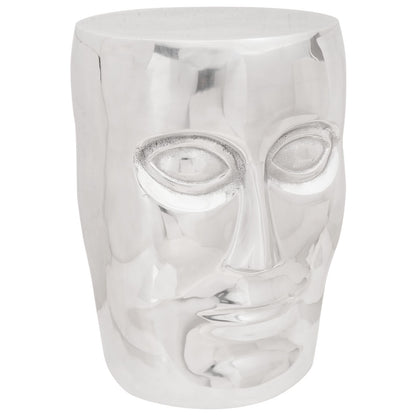 Face Kruk Zilver 33X33X45 Cm Aluminium