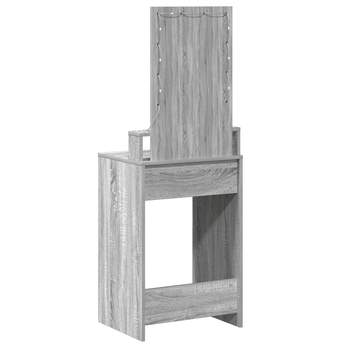 Kaptafel Met Led-Verlichting Grijs sonoma 50 x 41 x 140 cm