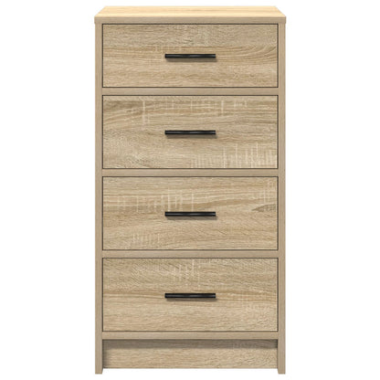 Sideboard 40X41X75 Cm Bewerkt Hout Sonoma eiken