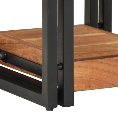 Nachtkastjes 2 Stuks Massief Hout Acaciahout 30 x 30 x 40 cm Massief acaciahout