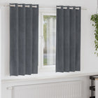Verduisterend gordijn 140x175 cm lichtgrijs fluweel