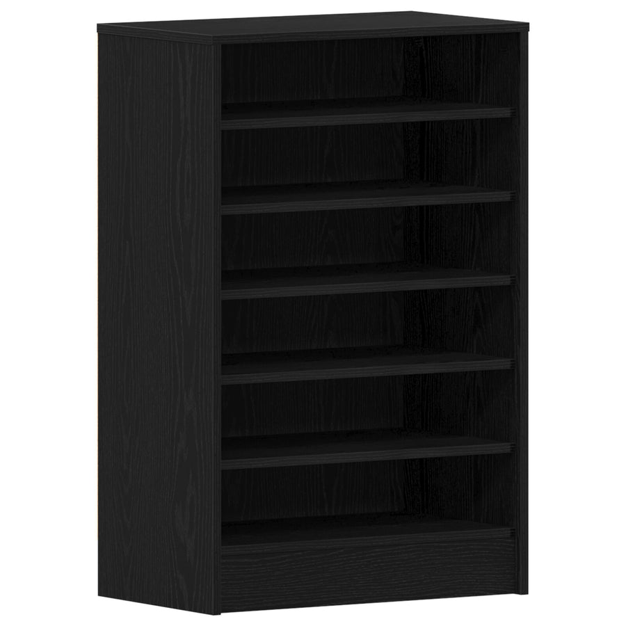 Schoenenkast Zwart Eik Gelaagd Hout Zwart eiken 60 x 35 x 92 cm