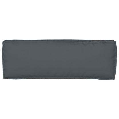 Pallet Kussen Voor Bank Anthraciet 120X40X8 Cm Oxford Stof