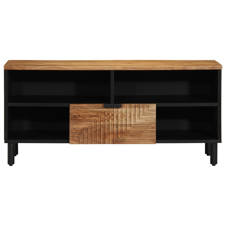 Tv-Kast 100X33,5X46 Cm Massief acaciahout