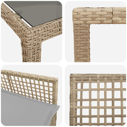 Set Van 5 Beige En Zwart