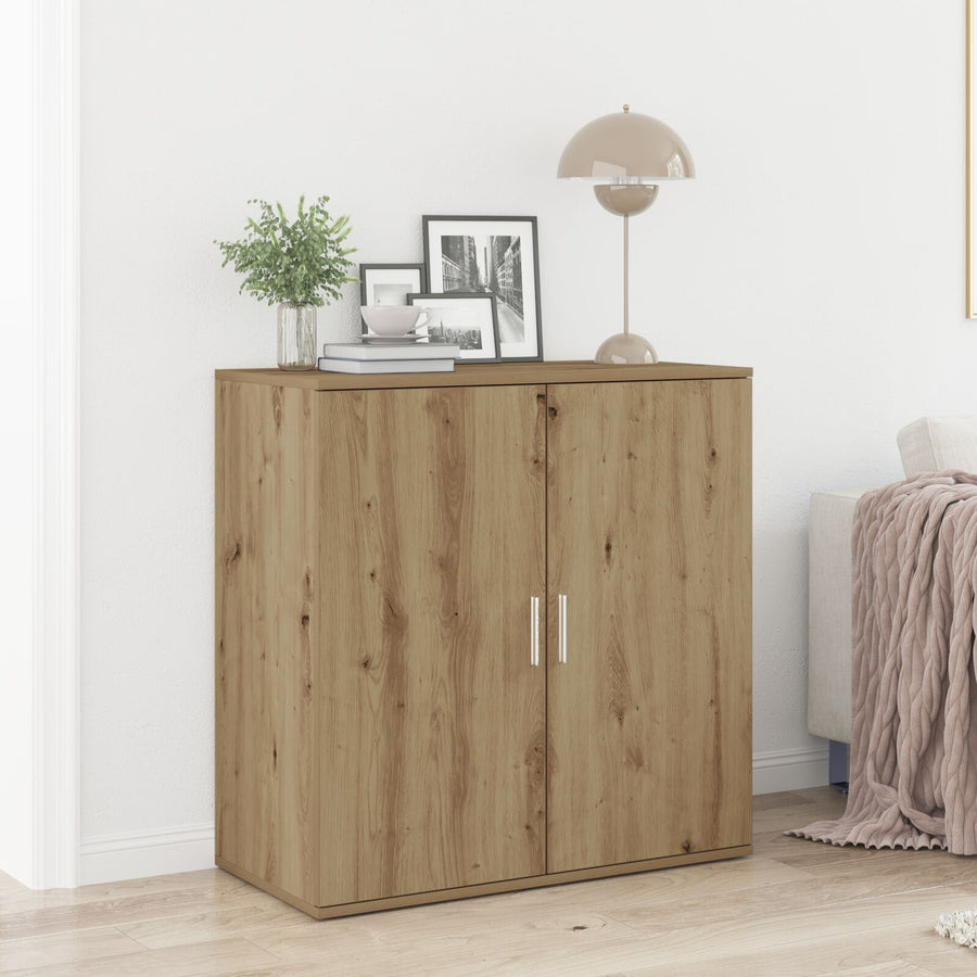 Sideboard Artisan Eiken 79X38X80 Cm Geengineerd Hout