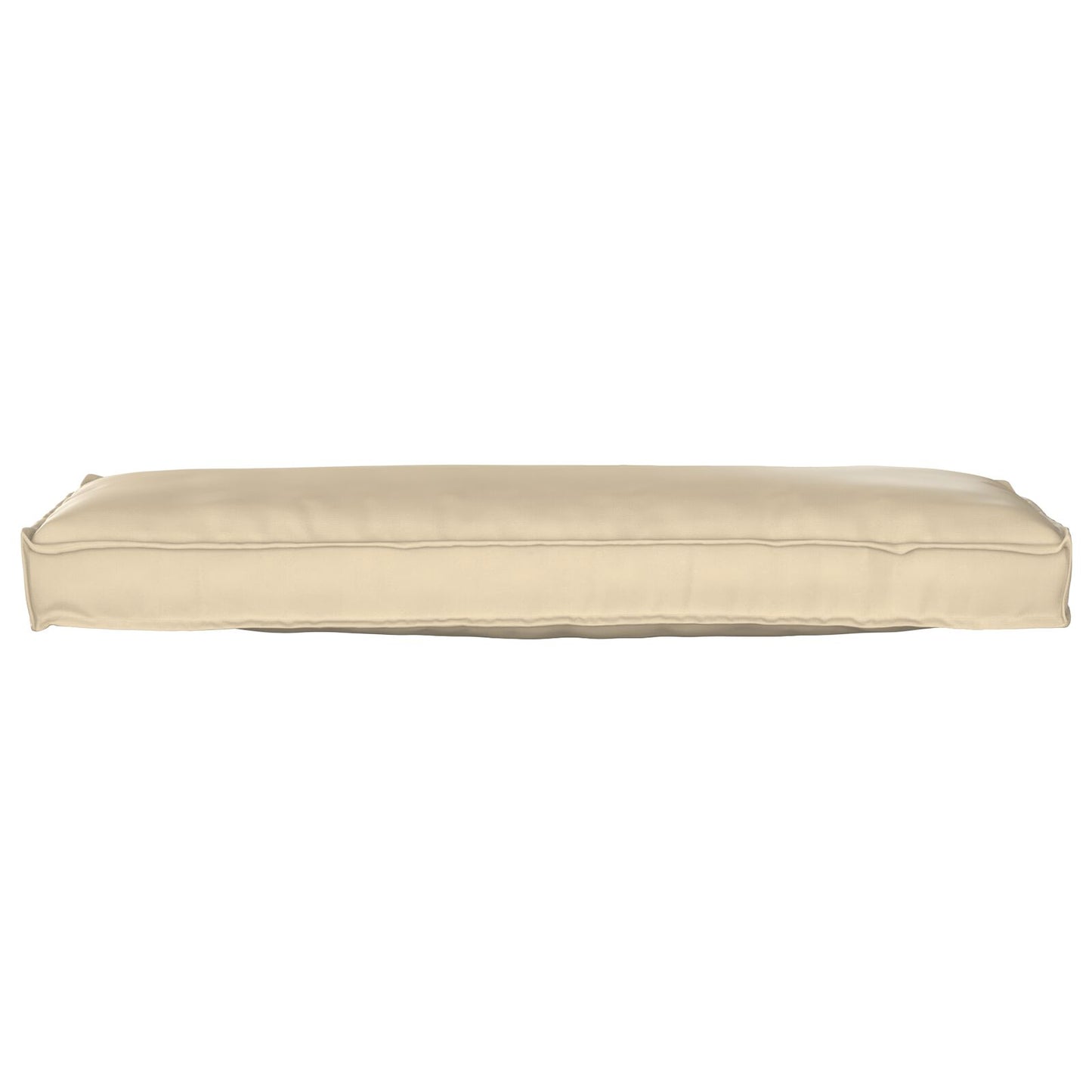 Pallet Kussen Voor Bank Beige 120X40X8 Cm Oxford Stof