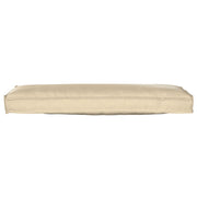 Cushion Beige 120 x 40 x 8 cm Oxford Fabric