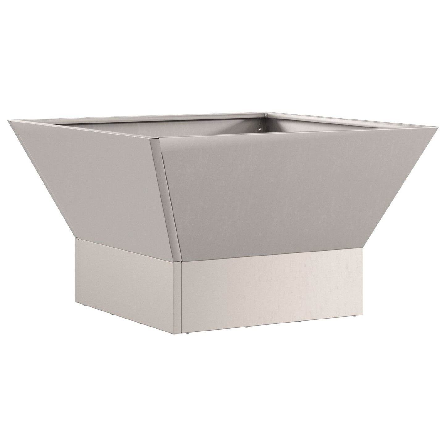 Vierkante Vuurkorf Bruin Verweerd Staal 60 x 60 x 35 cm Verweerd staal/Bruin