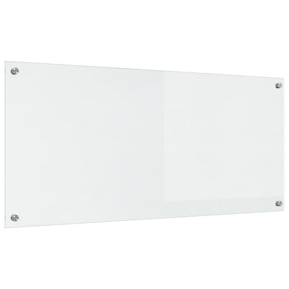 Keuken Achterwand 110X50X0,6 Cm Gelaagd Glas Transparant 110 x 50 cm