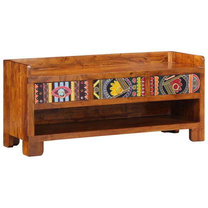 Schoenbank 100X35X45 Cm Massief Acaciahout