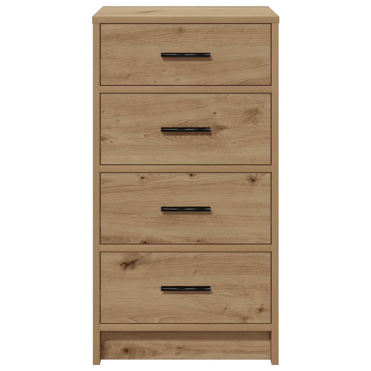Sideboard 40X41X75 Cm Bewerkt Hout Artisan eiken