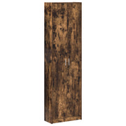 Kledingkast gerookt eiken 55x25x189 cm kunststof spaanplaat