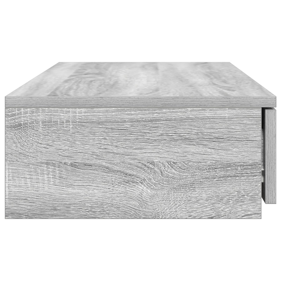 Bedladen Grijs Sonoma Bewerkt Hout Grijze sonoma 90 x 36,5 x 16,5 cm