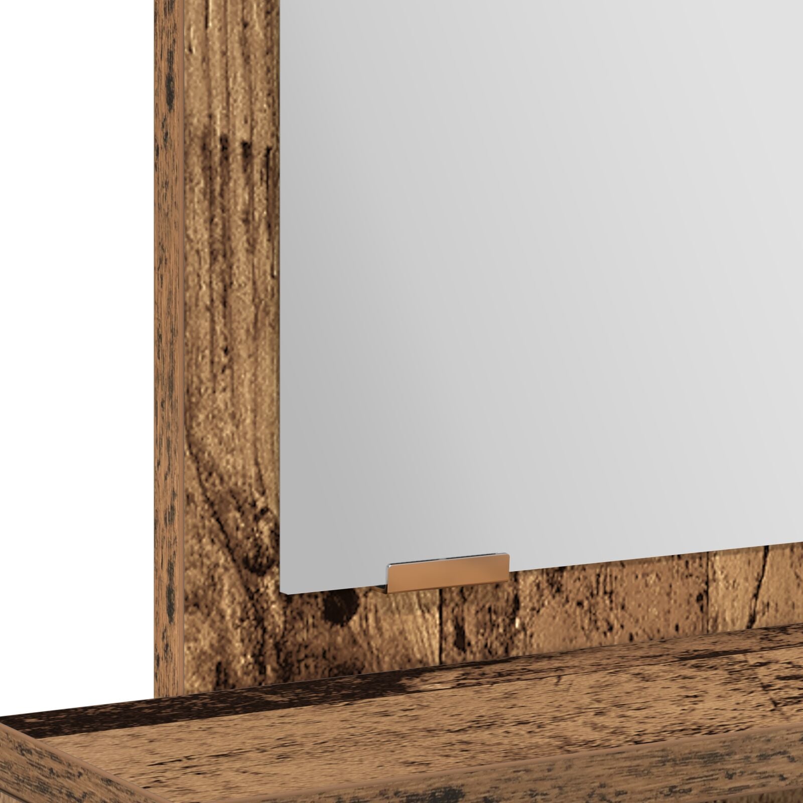 Kaptafel Met Laden - 50 x 41 x 140 cm Oud hout