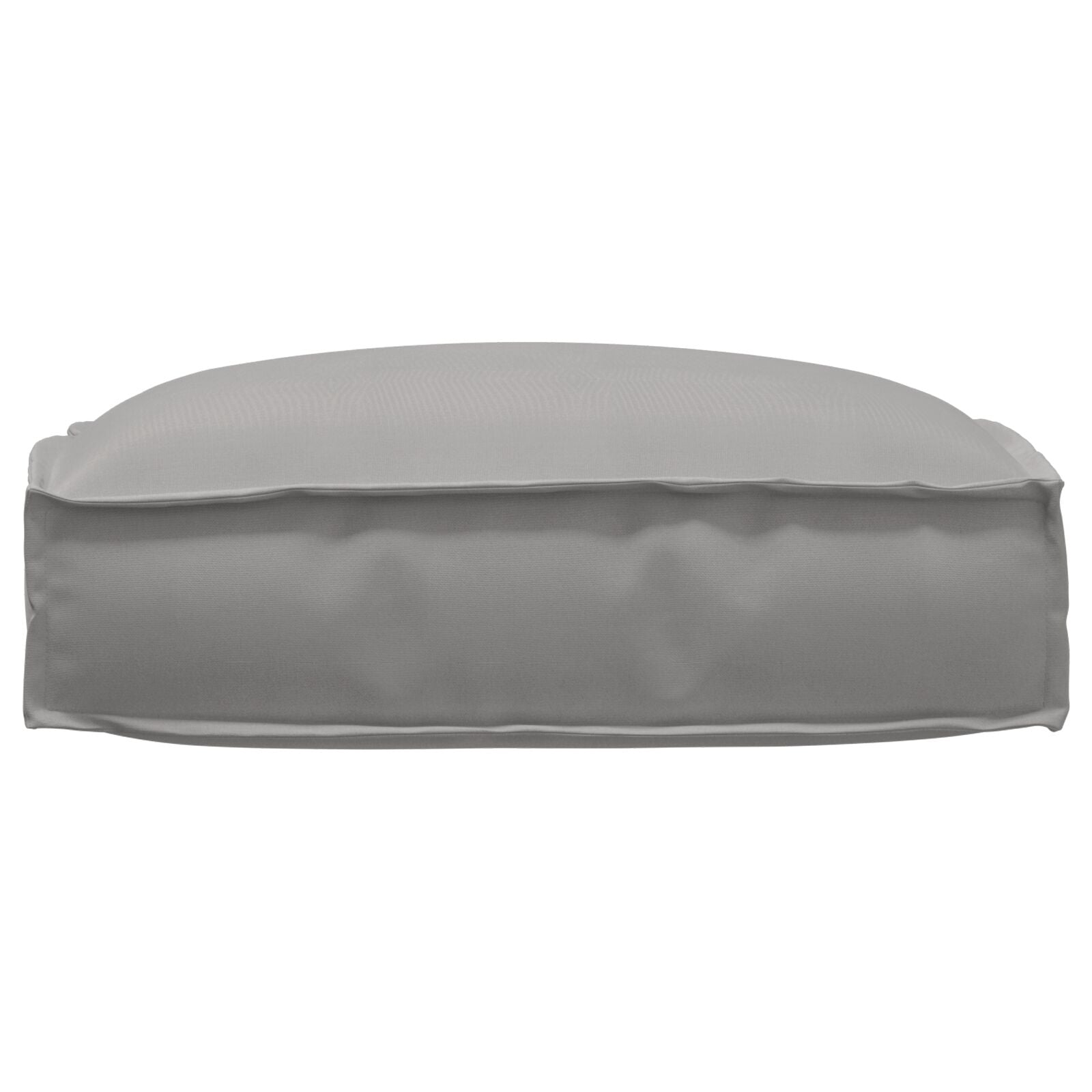 Buiten Kussen Polyester 50 X 50 X 12 Cm Afneembare Hoezen Grijs
