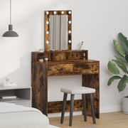 Console table with drawer Brown 79 x 41 x 140 cm Engineered wood