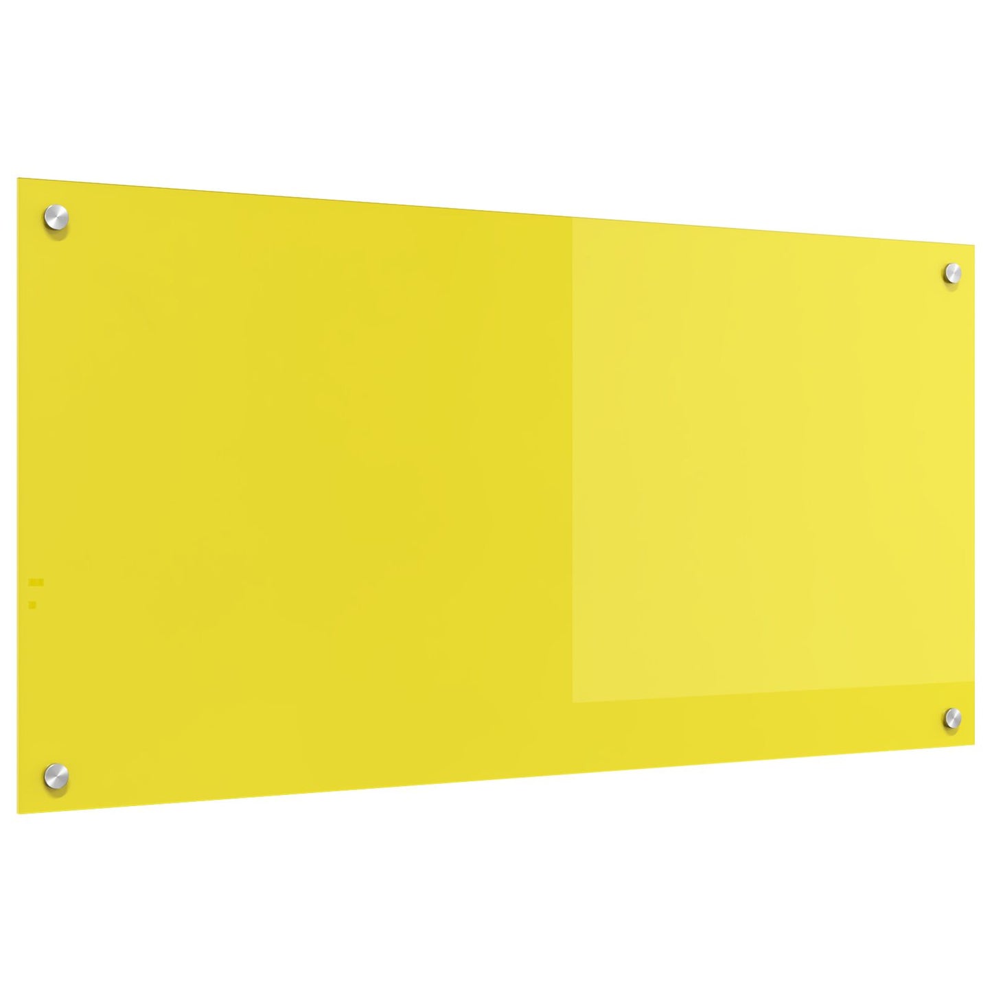 Keuken Achterwand 100X50X0,6 Cm Gelaagd Glas Geel 100 x 50 cm