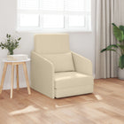 Slaapbank 60 cm crème stof