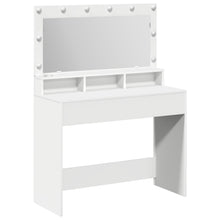 Te Kaptafel Met Led-Verlichting - Wit 100 x 41 x 135 cm