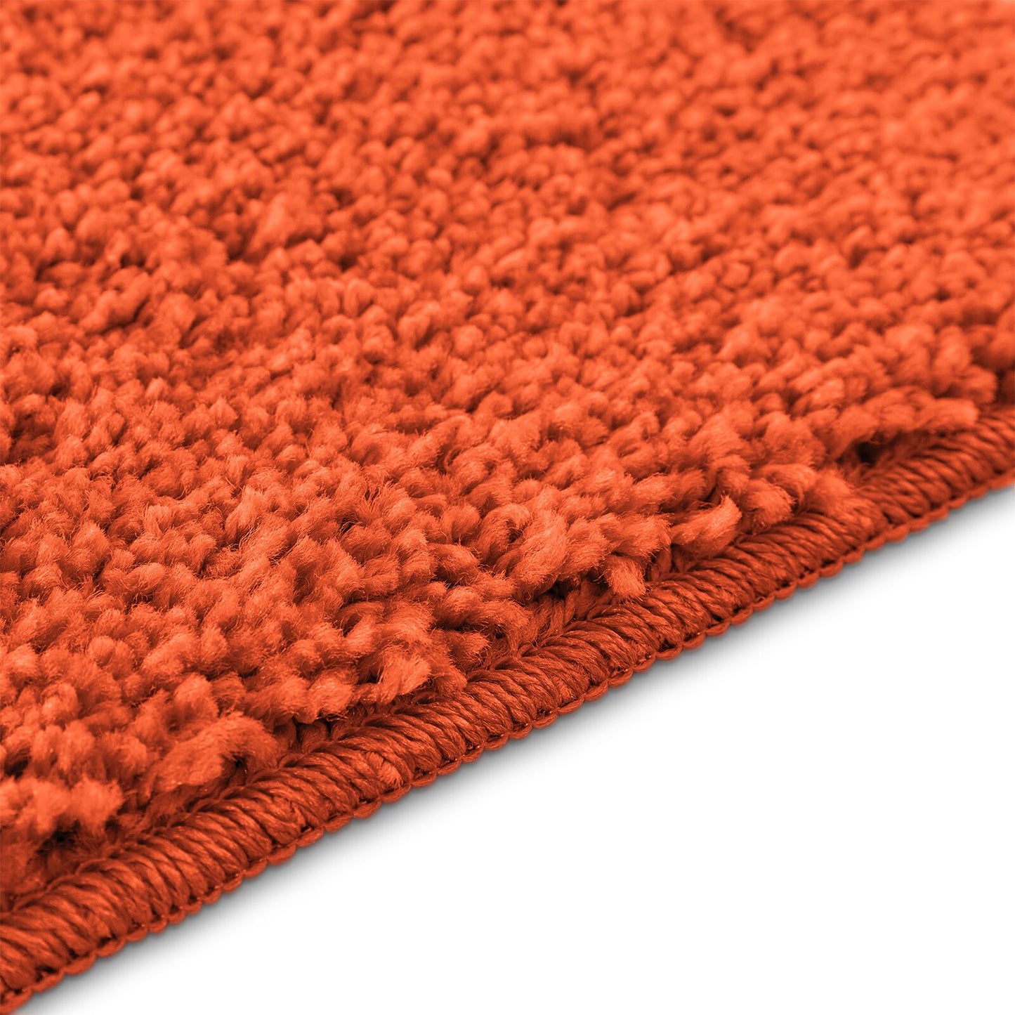 Badmat Rechthoekig Polypropeen Antislip Oranje 60 x 90 cm
