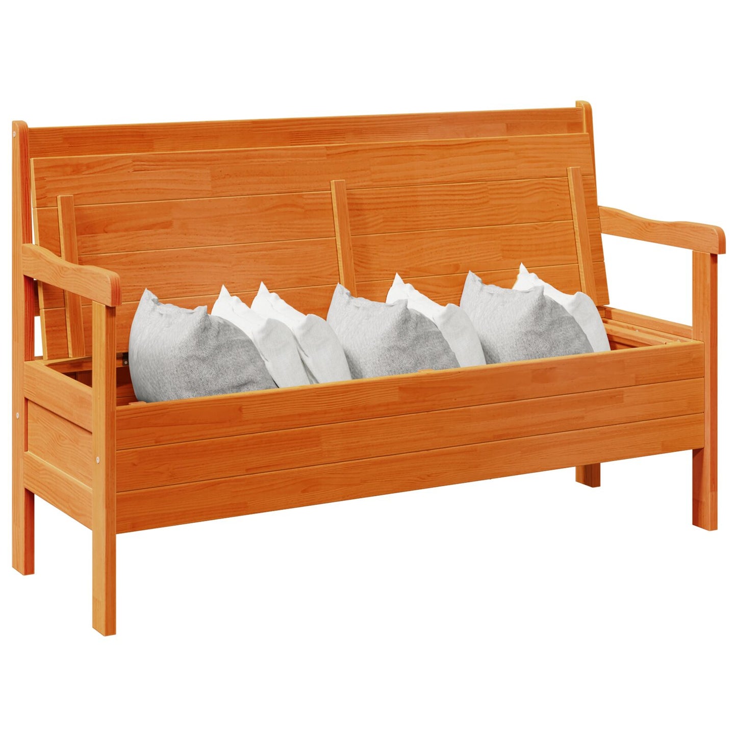 Outdoor Bank Hout 119X76X44 Cm Massief Hout Den Acacia