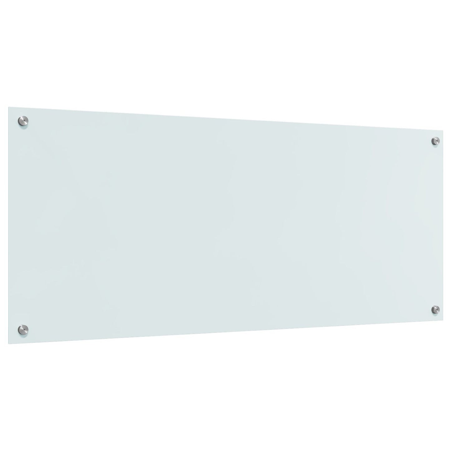 Keukenwand 120X50X0,6 Cm Gelaagd Glas Wit 120 x 50 cm