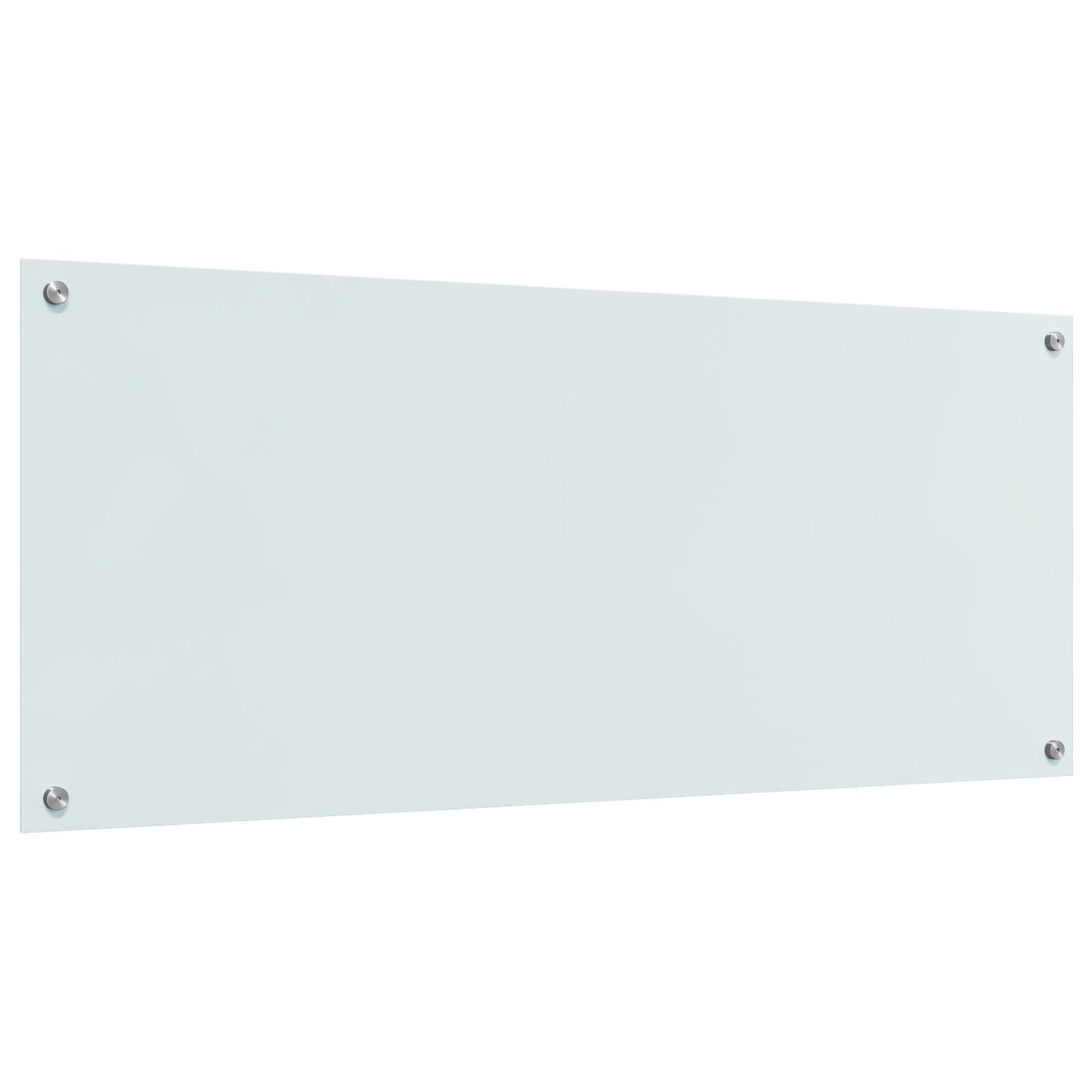 Keukenwand 120X50X0,6 Cm Gelaagd Glas Wit 120 x 50 cm