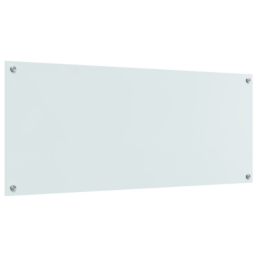 Keukenwand 120X50X0,6 Cm Gelaagd Glas Wit 120 x 50 cm