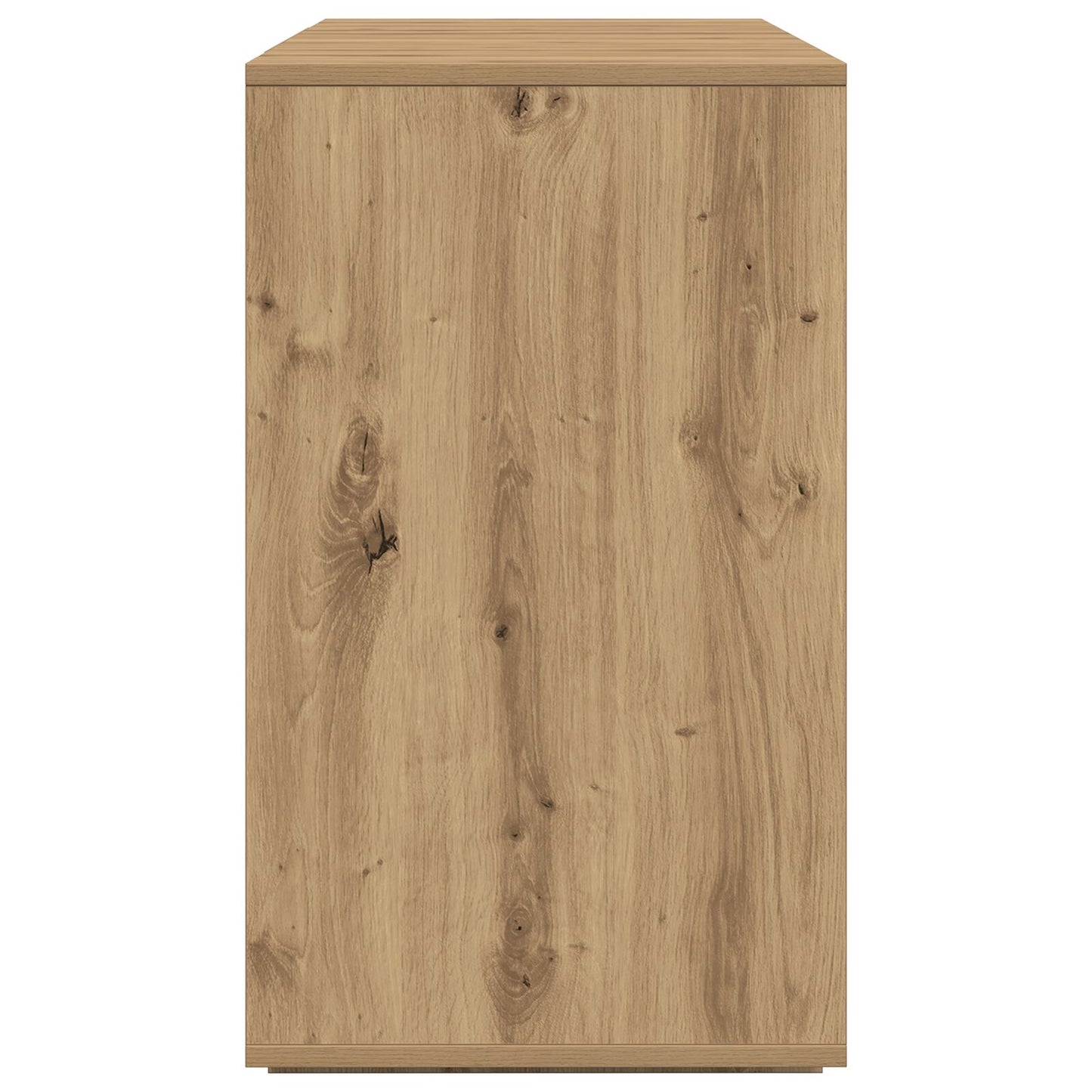 Eiken Dressoir Artisan Eiken Hout Composiet 135 X 41 X 75 Cm