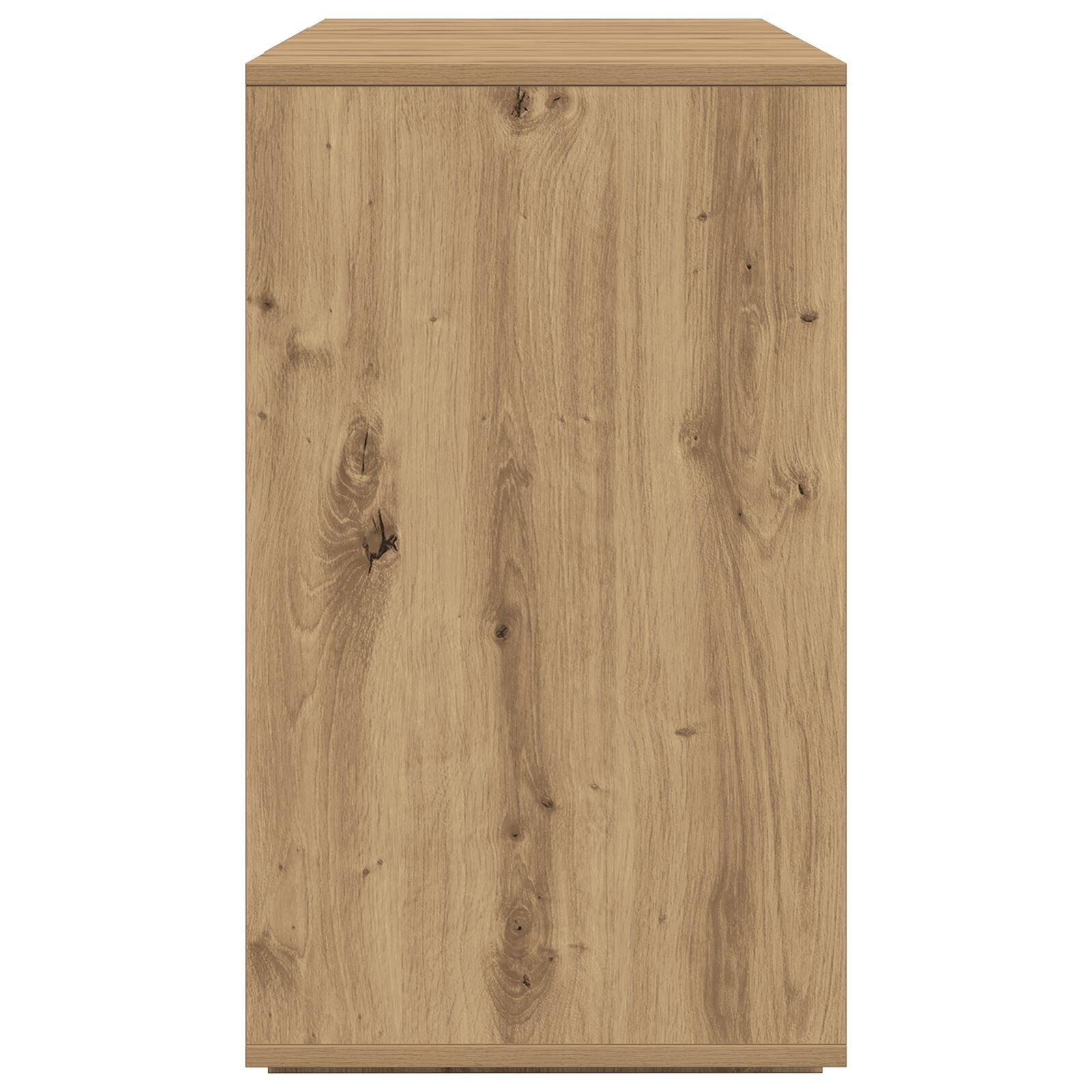 Eiken Dressoir Artisan Eiken Hout Composiet 135 X 41 X 75 Cm